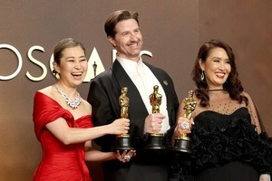 '케데헨'의 끝없는 질주..아카데미 2관왕 수상