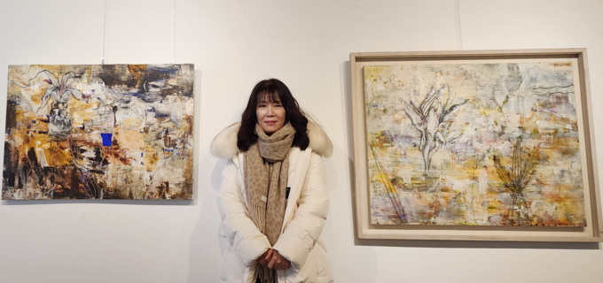 오는 15일까지 수원 행궁길갤러리에서 중진 서양화가 곽영희(사진)의 초대전이 열린다. 자료 | 곽영희 사진전 갤러리