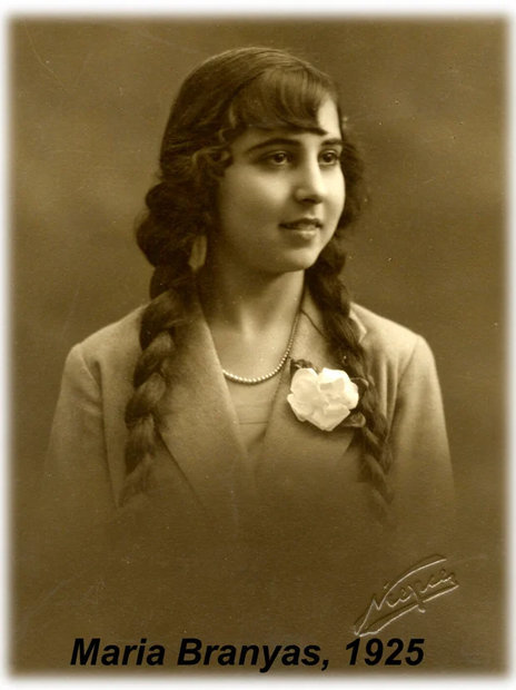 브라냐스 모레라가 18세이던 1925년 촬영한 사진. /가족 제공.